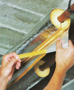 Glasswool Pipe Insulation 1