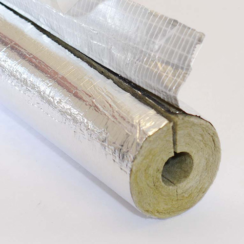 Rocklap Foil Face Pipe Insulation 1